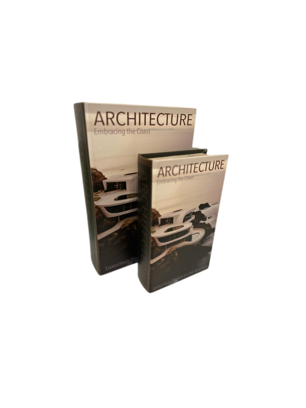 Conjunto Livro Caixa Architecture